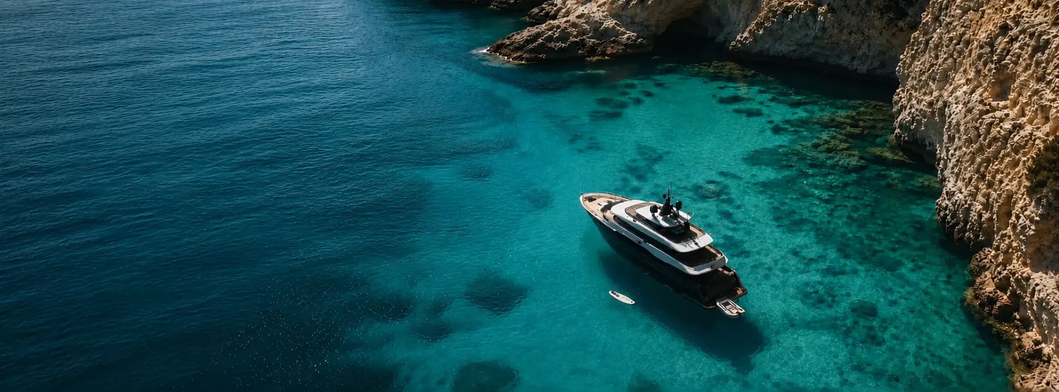 Superyacht at anchor in South Florida — Global Yachts Network